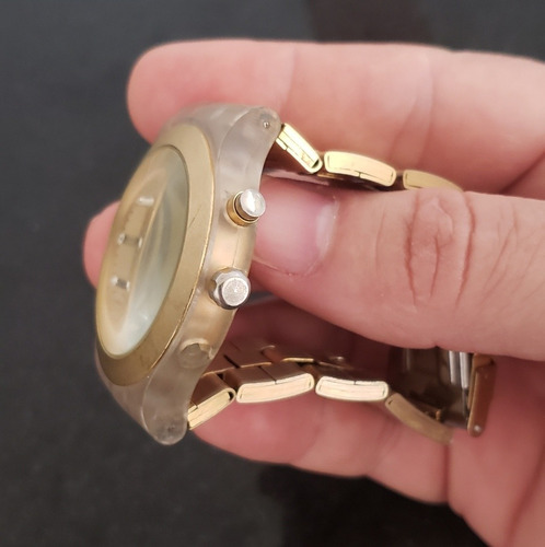 Relógio Swatch Swiss Dourado / Quartz
