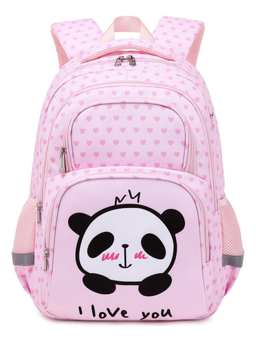 Abshoo Cute Panda Mochila Escolar Niñas Mochila Escolar Pink