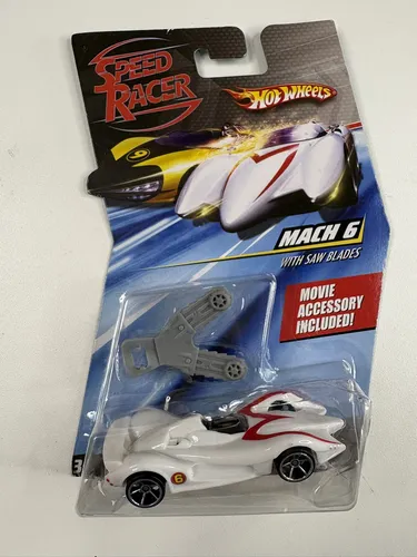 【2種セット】 SPEED RACER 1/24 マッハ5 / マッハ6 Hot Wheels Speed Racer Mach 6 With Saw Blades | MercadoLivre