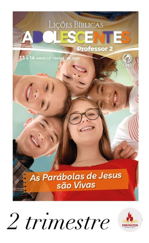 Revista Adolescentes Professor Escola Biblica Dominial Cpad
