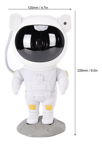 Lámpara De Proyector De Astronauta Luz Nocturna Ambiental