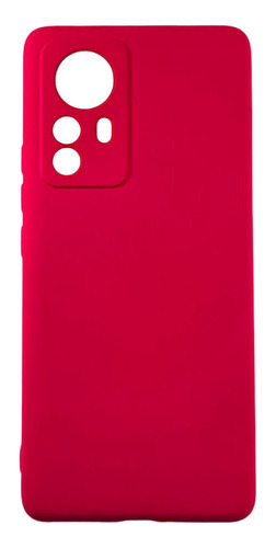 Case Capinha Silicone Premium Para Xiaomi Mi 12t / 12t Pro Cor Pink