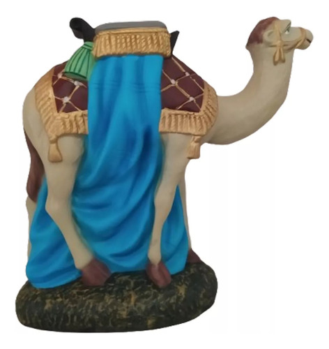 Presepio Camelo 30 Cm Peca Avulsa Cor Pintura A Mão