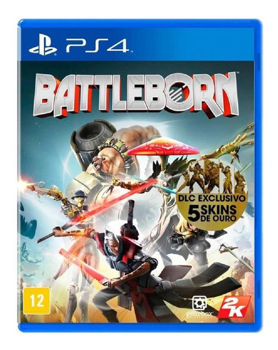 Jogo Battleborn Ps4 Midia Fisica 2k Games