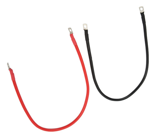Cable Inversor De Batería, 2 Piezas, Rojo Y Negro, Calibre 8