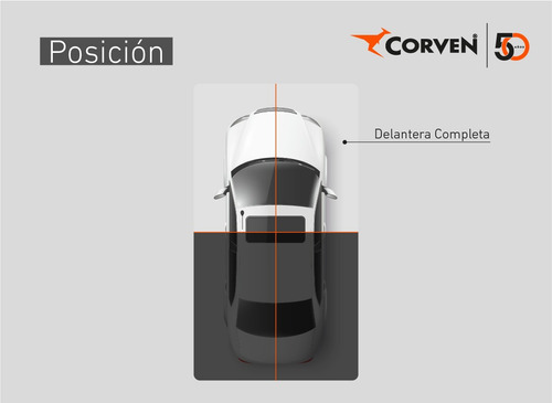 2 Amortiguadores Del. Vástago Corto Corven  Citroen C3 (03/