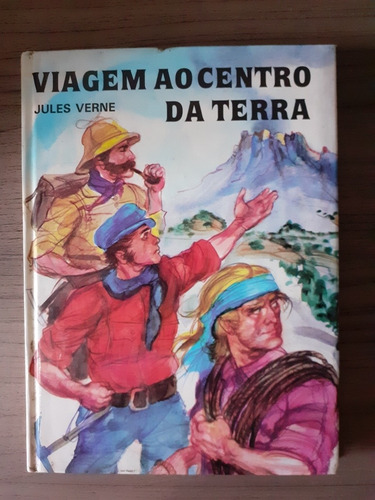 Livro Viagem Ao Centro Da Terra Júlio Verne Capa Dura+ Dvd O Filme S11 (Recondicionado)