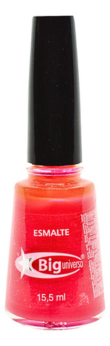 Esmalte Cremoso Pink Big Universo 15,5 Ml Rosa