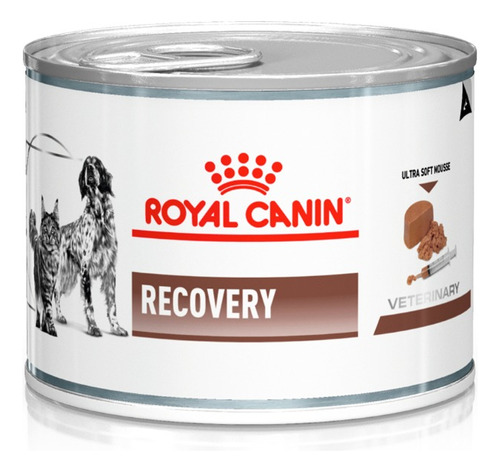 5 X Latas Royal Canin Recovery Perros Y Gatos 145gr. 
