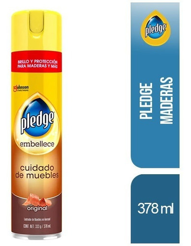 Pledge Maderas 378ml