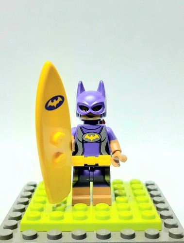 Lego Minifigura Original Batichica Surfista Batman Dc 