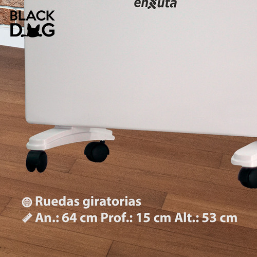 Panel Convector Enxuta Pcenx3515 1500w Blanco + Smartwatch