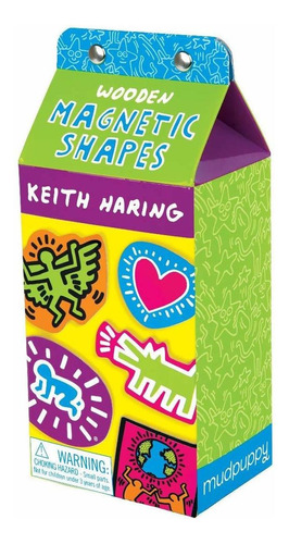 Keith Haring Formas Magnéticas De Madera