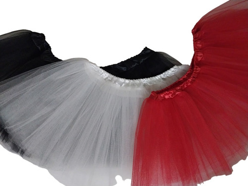 Tutus Adultos De 4 Capas Cotillon, Disfraces, Halloween