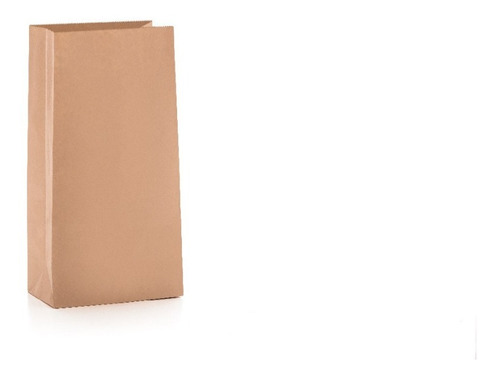 Saco Papel Kraft G G - 24x36x12 - Sem Impressão 100 U
