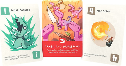 Juego De Mesa Unstable Games Happy Little Dinosaurs Inglés