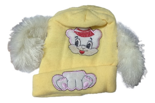 Gorro Infantil Diseño De Gatito Con Orejas Largas Colores