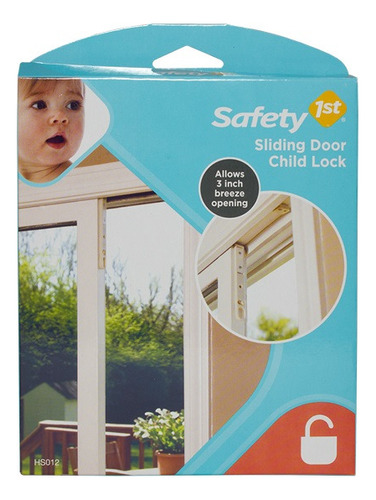 Traba Puerta Corrediza Seguridad Para Niños Hs012 Safety 1st