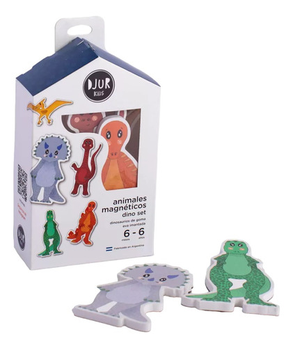 Animales Magnéticos Set X5 Goma Eva Imanes Juego Infantil