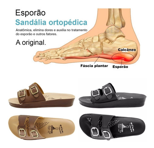 sapatos ortopédicos para esporão
