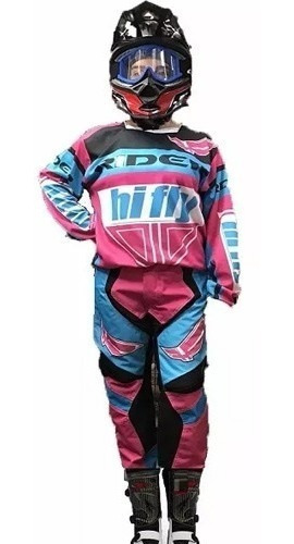 Conjunto Equipo Atv Moto Enduro Cross Dama Mujer Lady Rpm764