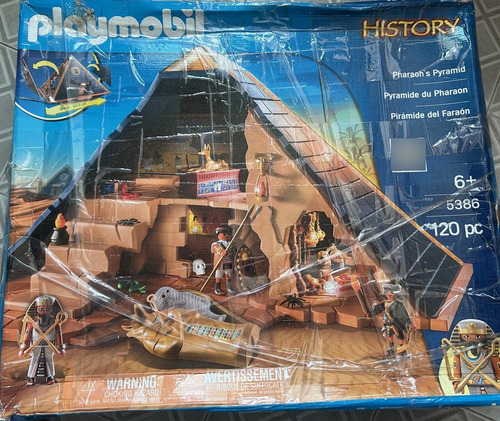 Playmobil Piramide Egipcia 5386 (Usado)