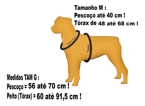 Peitoral Coleira Com Guia Cão Cachorro Com Regulagem