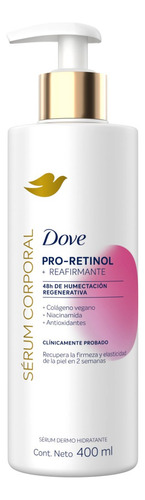 Serum Coporal  Pro Retinol Dove Reafirmante 400ml