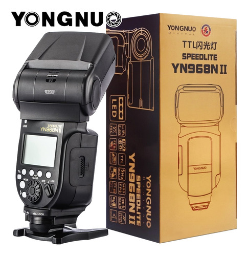 Yongnuo Yn968n Ii Nikon D7300 D7200 D7100 D5600 D5500 D3300 Negro