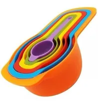 Comprar Colheres Abs Xicaras Medidoras Confeitaria Bolo Cozinha