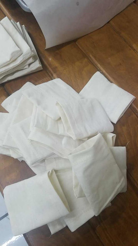 60 Morralitos 10x 15 Manta Superior 100% Algodón