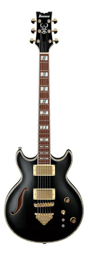 Guitarra Ibanez Ar520h Black Semi-hollow Body Cor Marrom Orientação da mão Destro