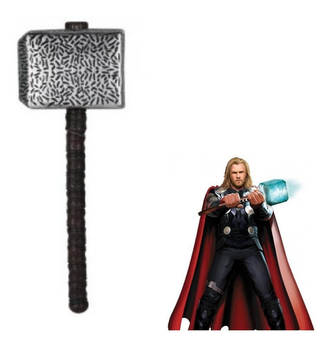 Martillo Thor Avengers Ragnarok Plástico Disfraz Mjolir