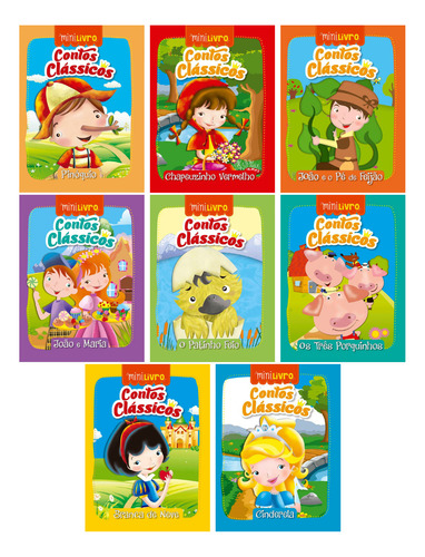 Kit Com 8 Livros - Coleção Contos Eternos | Ciranda Cultural