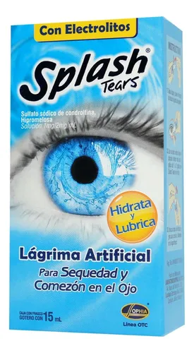 comprar Splash Tears Solución Oftálmica, 1 Frasco Gotero 15 Ml