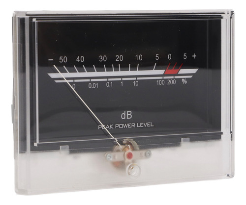 Medidor Vu Meter Led Con Retroiluminación Blanca Y Potencia