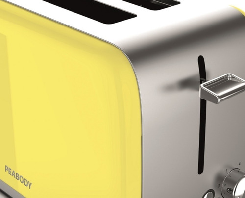 Imagen 3 de 7 de Tostadora Peabody Pe-t387a 3 Funciones 6 Niveles 1050w