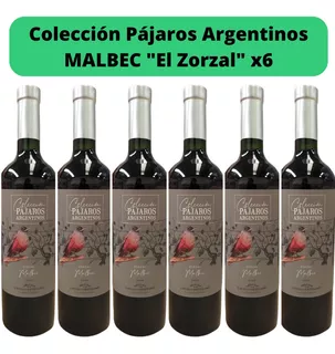 Vino Malbec Roble Bodega Cavas Del Artesano El Zorzarl -x6