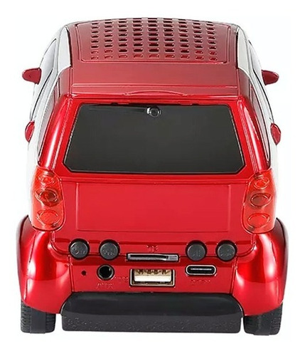 Parlante Portátil Carro Bluetooth Fm Usb Sd Recargable Ws233