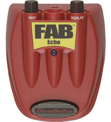 Pedal De Eco Echo Danelectro Fab D-4 Para Guitarra O Bajo