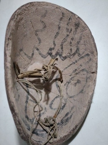 Máscara De Cerámica Con Tecnica De Rodilla Pieza Unica (Usado)