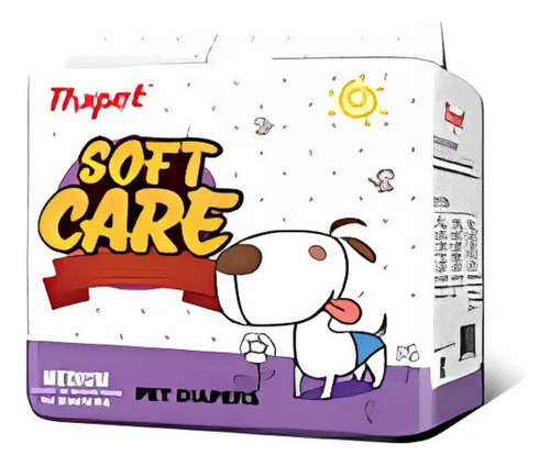 Pañales Para Perros Medianos Poodle O Beaggle 7 A 16kg - 12u Amarillo Pn-m-1