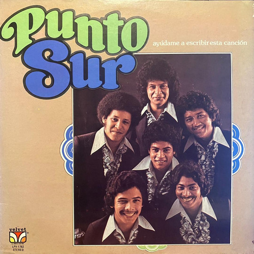 Disco Lp - Punto Sur / Ayúdame A Escribir Esta Canción