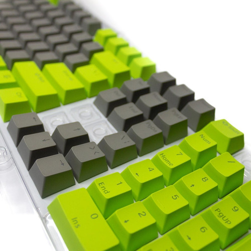 Imagen 2 de 2 de Keycaps Set Color Verde + Gris