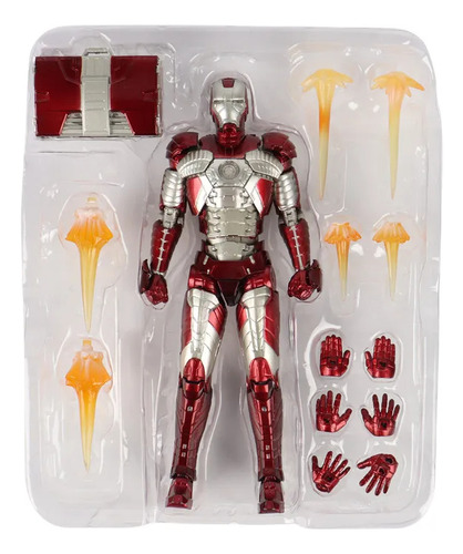 Modelo De Figura De Acción Iron Man Mk5, Juguetes Colecciona