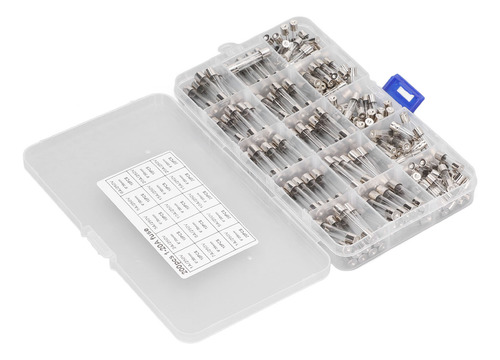 Fusible De Vidrio De 250 V, Kit Surtido De 200 Fusibles Auto