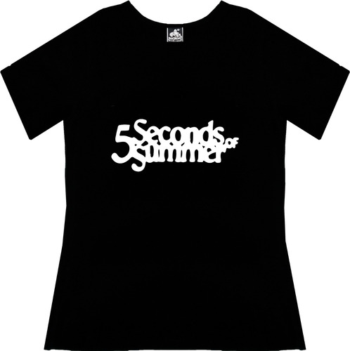 Blusa 5 Seconds Of Summer Rock Pop Tv Camiseta Dama Urbanoz