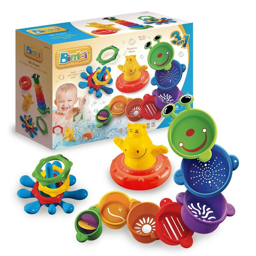 Bimbi Set Acqua Gusanito Apilable Para Agua Bebes Mundomania