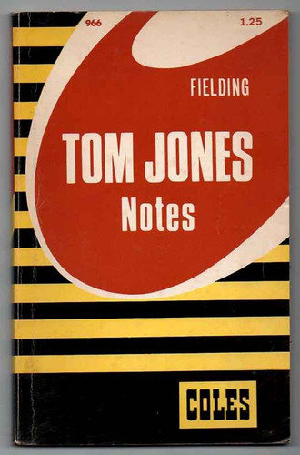 Tom Jones - Henry Fielding - Notes