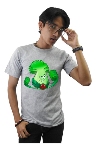 Gris Panda Playera Bonk Choi Plantas Vs Zombies Heroes